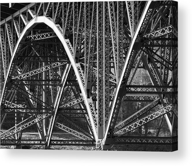 Photography Acrylic Print featuring the photograph Structural Details Ix #1 by Jeff Pica