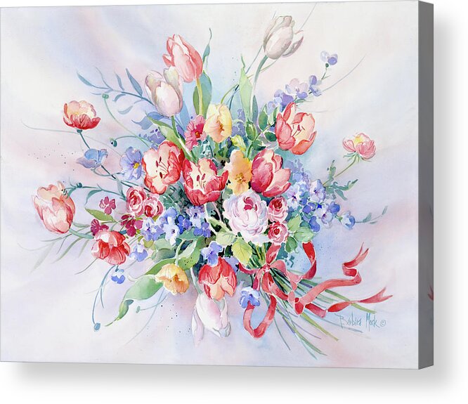 Charlotte's Choice Acrylic Print featuring the painting 1202 Charlotte's Choice by Barbara Mock