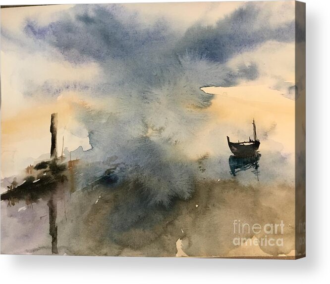 1902019 Acrylic Print featuring the painting 1902019 by Han in Huang wong
