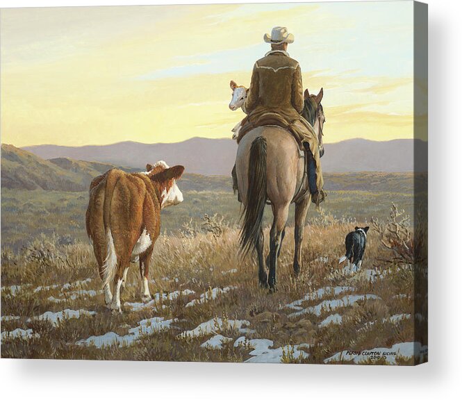 #faawildwings Acrylic Print featuring the painting Almost Home by Wild Wings