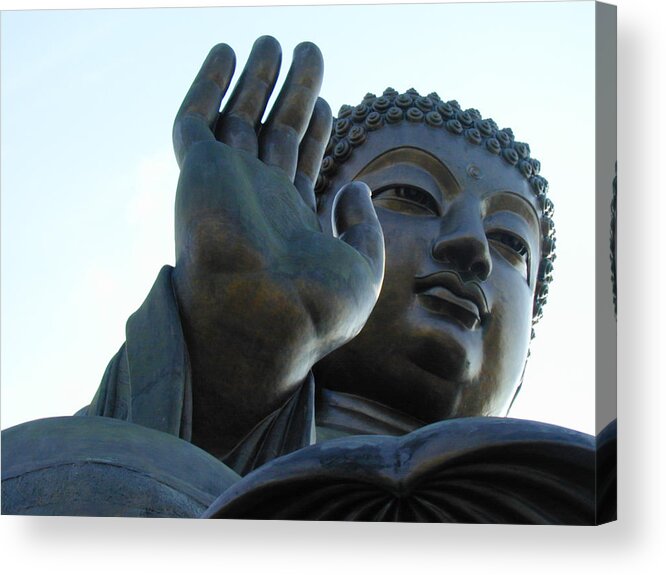 Expertise Acrylic Print featuring the photograph Buddha by Blackred