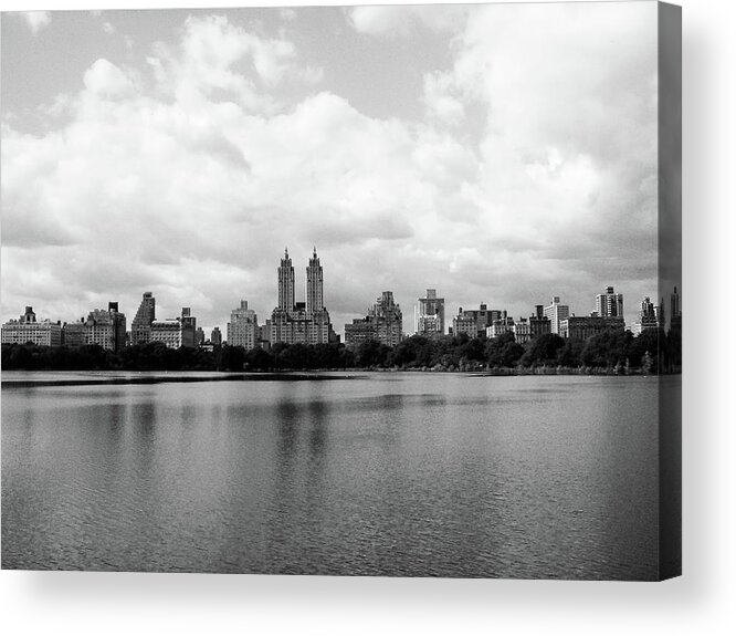 Central Park Acrylic Print featuring the photograph Central Park by By Vladimir Golosiy