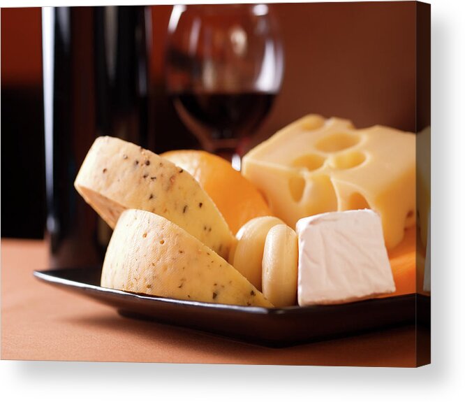 Cheese Acrylic Print featuring the photograph Cheese Still Life by Ivanmateev