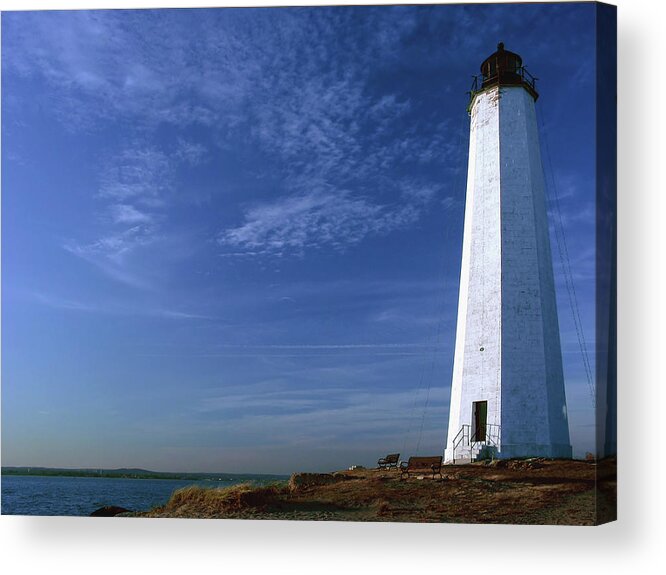 Outdoors Acrylic Print featuring the photograph Connecticut Lighthouse by Toddsm66