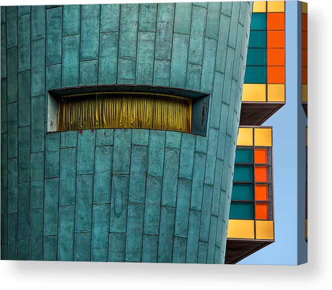 Architecture Acrylic Print featuring the photograph Curtain Call! by Wayne Pearson