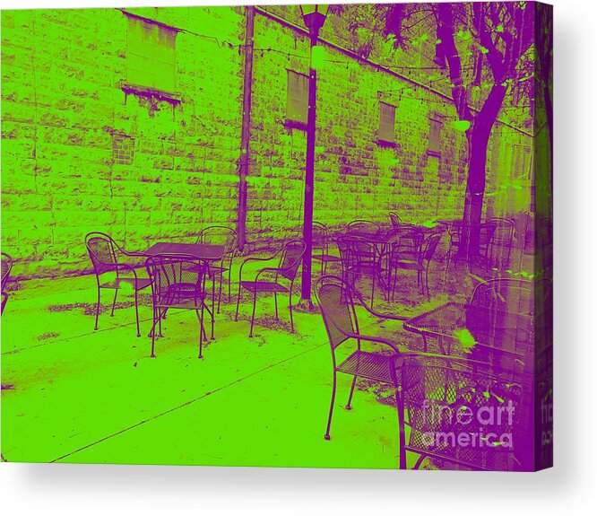  Acrylic Print featuring the photograph Downtown dazzle by Trish Hale