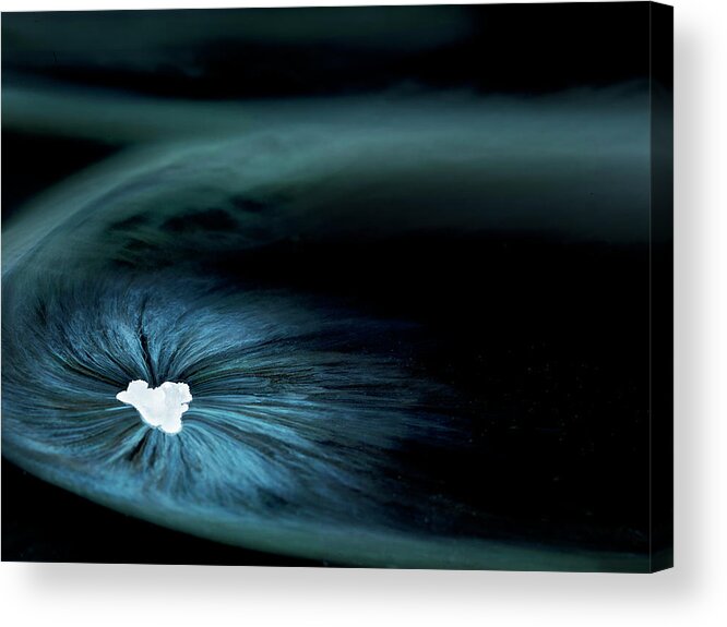 Art Acrylic Print featuring the photograph Dry Ice Swirl by Jonathan Knowles