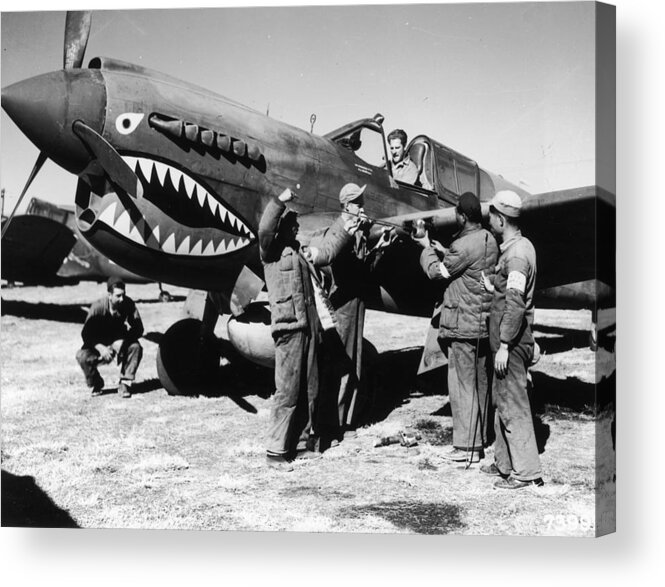 1940-1949 Acrylic Print featuring the photograph Flying Tigers by Fotosearch
