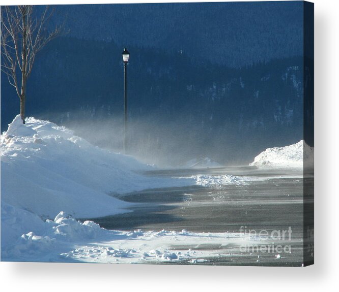 Art For The Wall...patzer Photography Acrylic Print featuring the photograph March Blows In by Greg Patzer