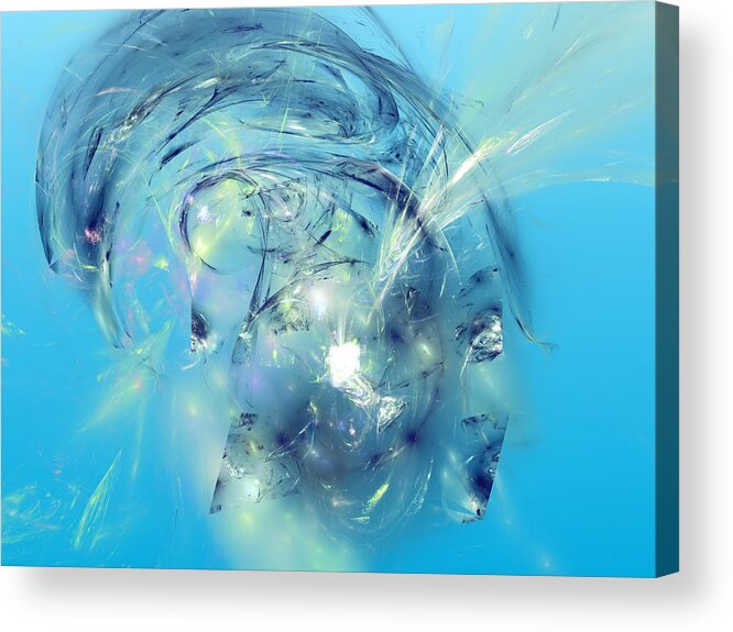 Art Acrylic Print featuring the digital art Nothing Left To Lose by Jeff Iverson