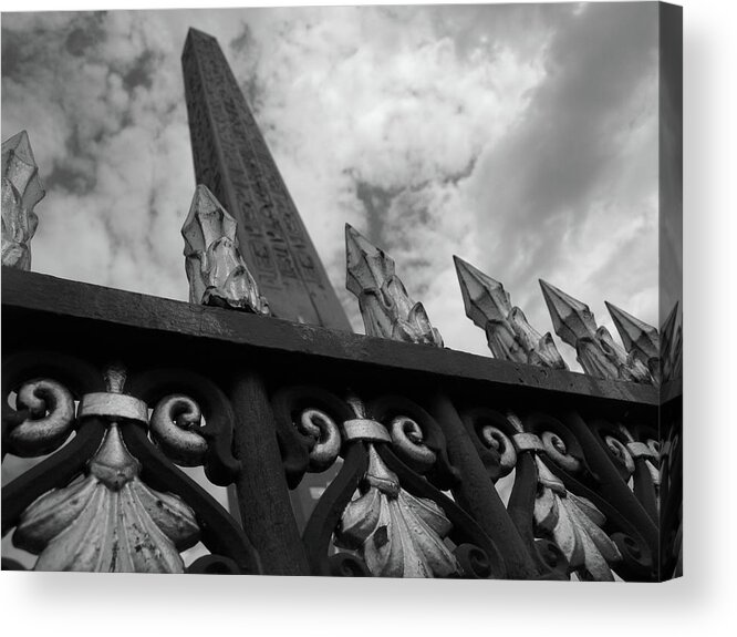 Egypt Acrylic Print featuring the photograph Obelisk Two by Edward Lee