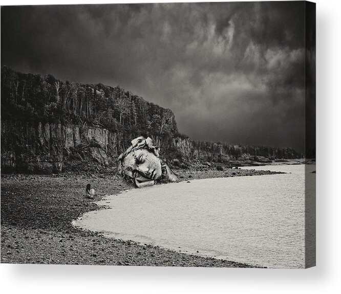 Shoreline Acrylic Print featuring the photograph Relic by Jeffrey Hummel