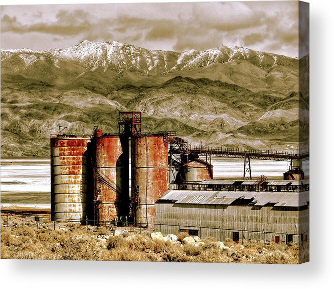 Road Trip Acrylic Print featuring the photograph Road Trip Abandoned Landscape by David Zumsteg