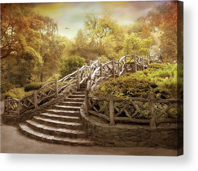 Nature Acrylic Print featuring the photograph Shakespeare in the Park by Jessica Jenney