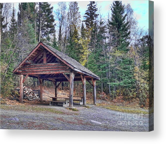 Shelter Acrylic Print featuring the photograph Shelter by Vivian Martin