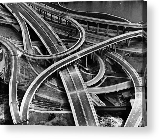 England Acrylic Print featuring the photograph Spaghetti Junction by Keystone