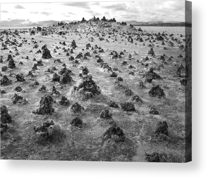 Tranquility Acrylic Print featuring the photograph Stony Heap by Sandrine Bron