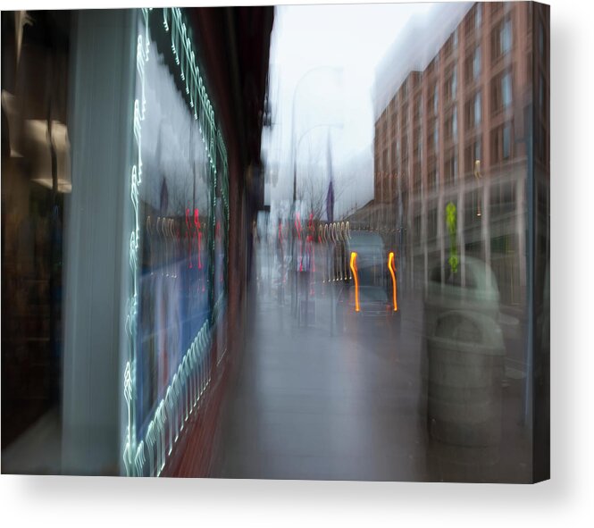 Street Corners Acrylic Print featuring the photograph Street Corners by Anthony Paladino