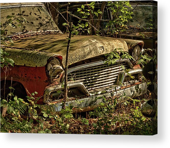 Studebaker Acrylic Print featuring the photograph Studebaker #27 by James Clinich
