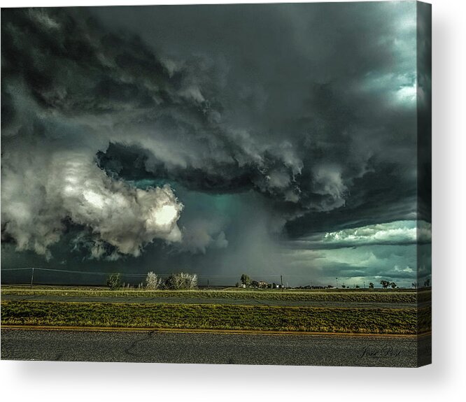Tornado Acrylic Print featuring the photograph Texas Tempest by Jesse Post