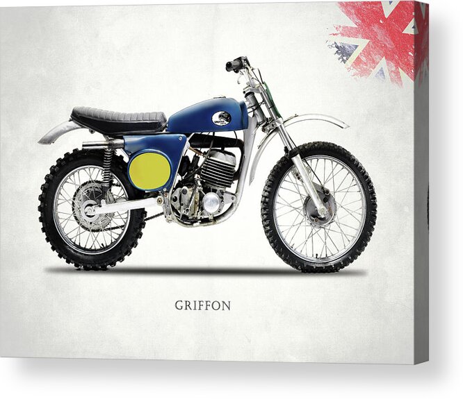 Greeves Griffon Acrylic Print featuring the photograph The 1969 Griffon by Mark Rogan