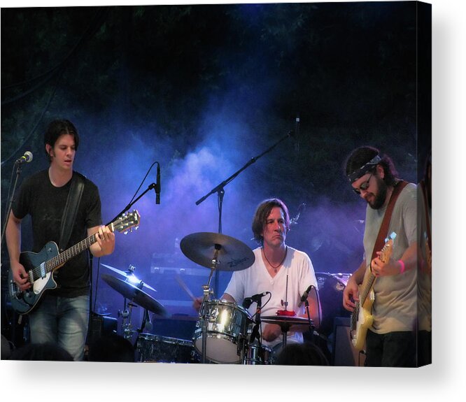Whitewater Acrylic Print featuring the photograph The Band of Heathens by Micah Offman