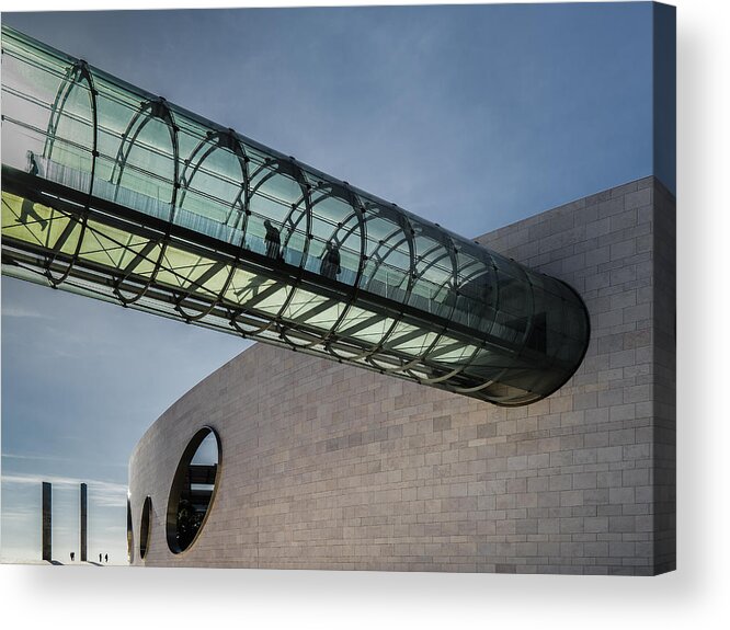 Passage Acrylic Print featuring the photograph The Tube by Luc Vangindertael (lagrange)