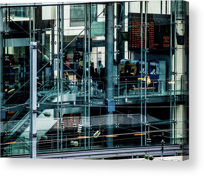 Architecture Acrylic Print featuring the photograph Urban 09 by Jorg Becker