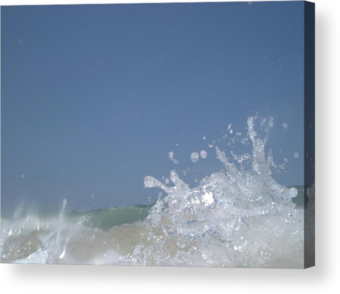 Drowning Acrylic Print featuring the photograph Wave by Velcron