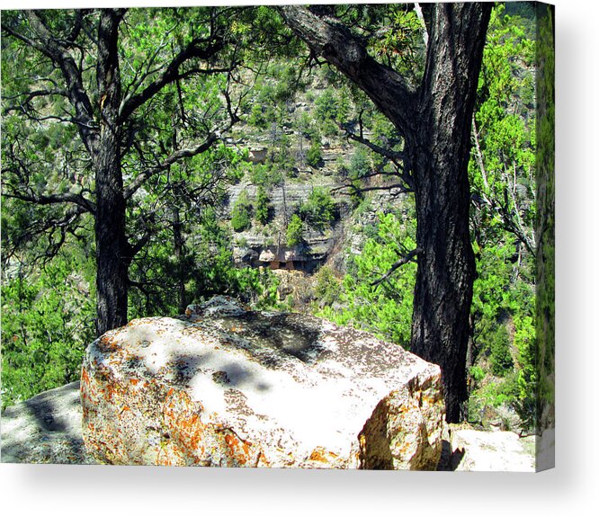 Grand Canyon Acrylic Print featuring the photograph Welcome by Ilia -