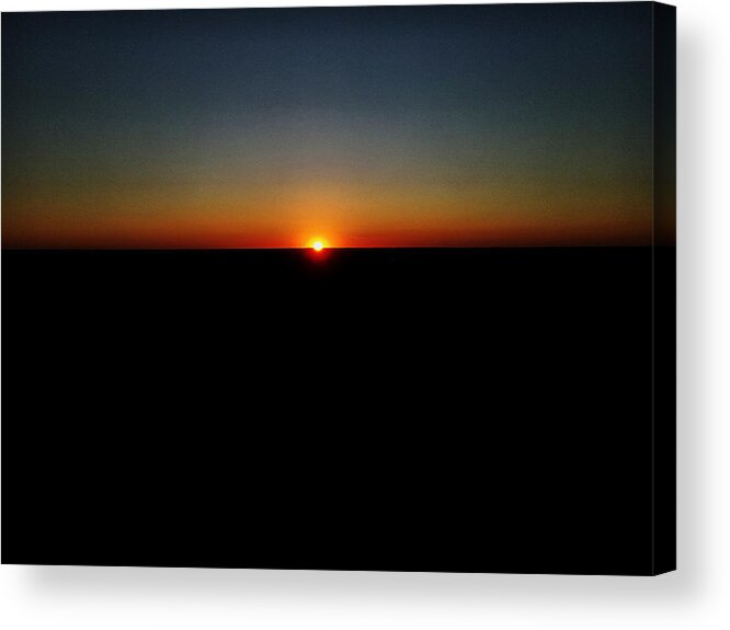  Acrylic Print featuring the photograph Sunset by Stephen Dorton