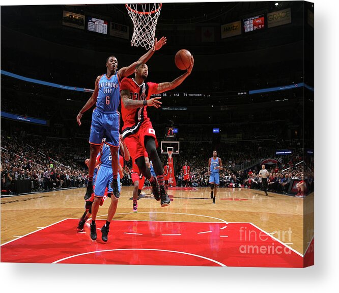 Nba Pro Basketball Acrylic Print featuring the photograph Trey Burke by Ned Dishman