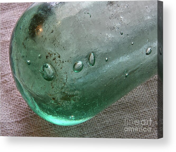 Glass Acrylic Print featuring the photograph Vintage Glass #1 by Phil Perkins