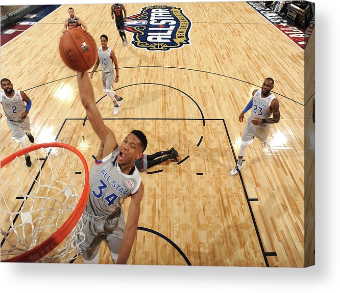 Event Acrylic Print featuring the photograph Giannis Antetokounmpo by Andrew D. Bernstein
