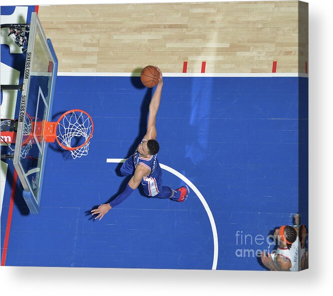 Sports Ball Acrylic Print featuring the photograph Ben Simmons by Jesse D. Garrabrant