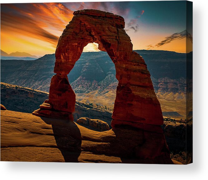 Arches Acrylic Print featuring the photograph Arches National Park #3 by Brian Venghous