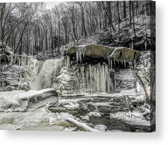  Acrylic Print featuring the photograph Great Falls #8 by Brad Nellis