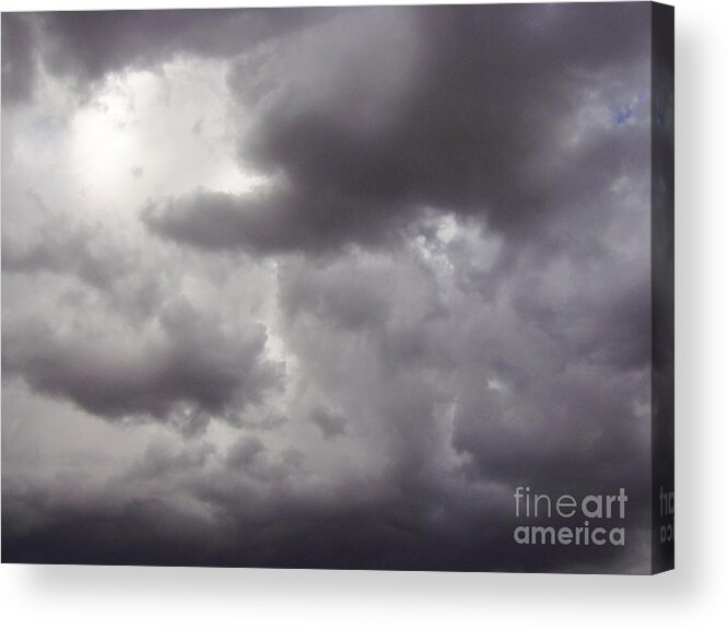 Storm Clouds Acrylic Print featuring the photograph A Storm Approaching by Doug Miller