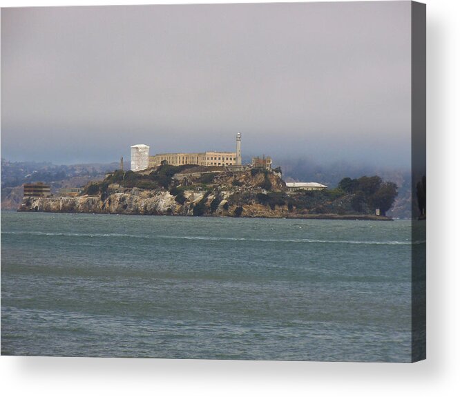  Acrylic Print featuring the photograph Alcatraz Island by Heather E Harman