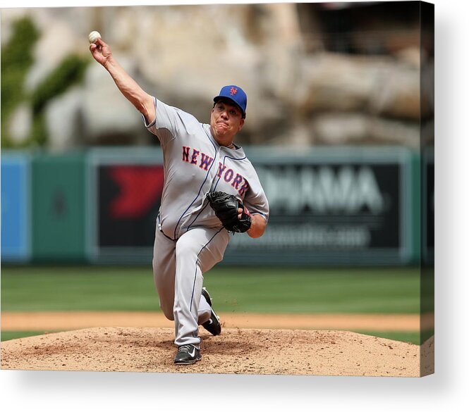People Acrylic Print featuring the photograph Bartolo Colon by Stephen Dunn
