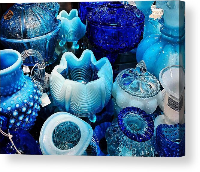  Acrylic Print featuring the photograph Blue by Stephen Dorton