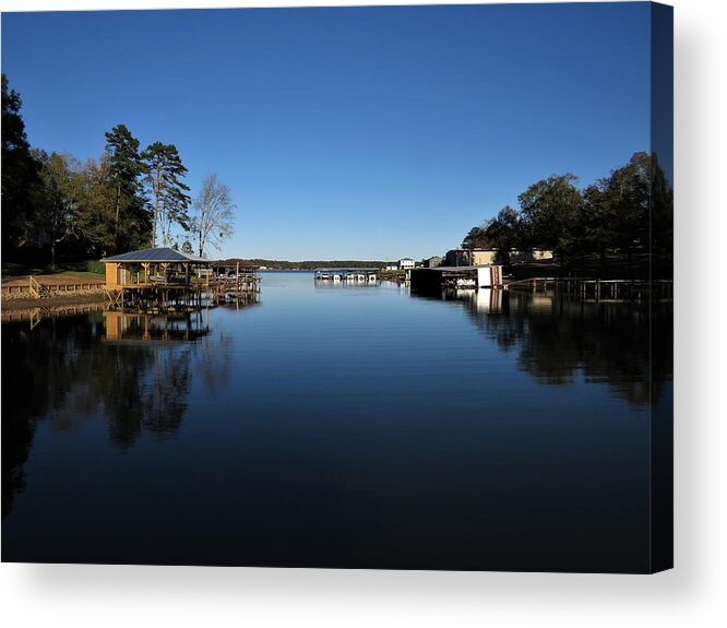 Blue Acrylic Print featuring the photograph Blue Through And Through by Ed Williams