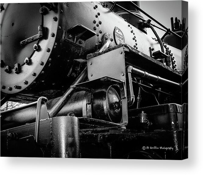 Steam Acrylic Print featuring the photograph Boiler by Al Griffin