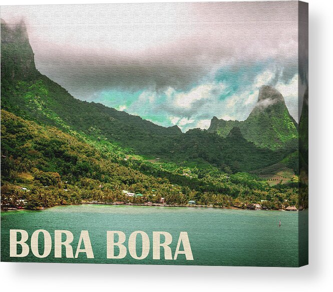 Bora Bora Acrylic Print featuring the photograph Bora Bora by Long Shot