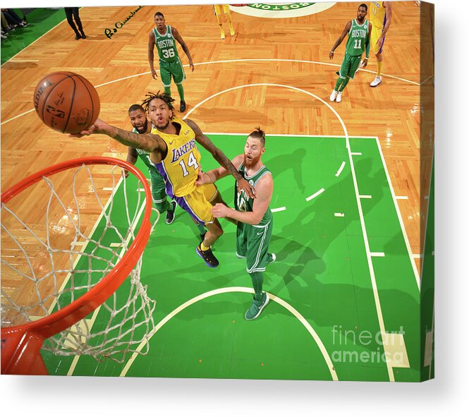 Nba Pro Basketball Acrylic Print featuring the photograph Brandon Ingram by Jesse D. Garrabrant