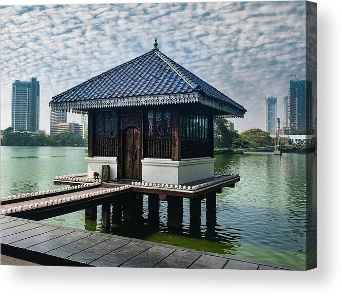 Colombo Acrylic Print featuring the photograph Colombo Port Sri Lanka by Christine Ley