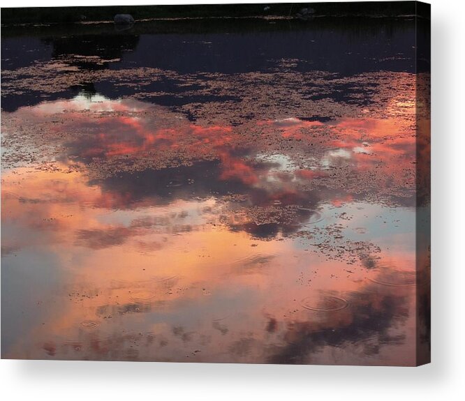 Water Acrylic Print featuring the photograph Deep Reflection, II by Leslie Porter