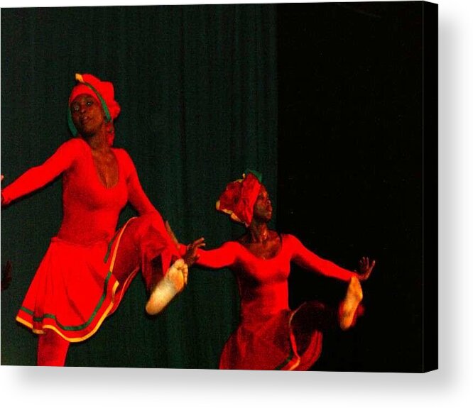 Tivoli Dance Troop Acrylic Print featuring the photograph Fire Walkers by Trevor A Smith