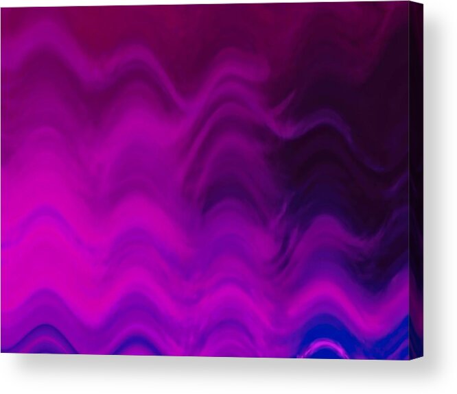Myth Acrylic Print featuring the photograph Glossy Breathing by Judy Kennedy