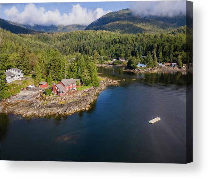  Acrylic Print featuring the photograph Home at Herring Cove by Michael Rauwolf